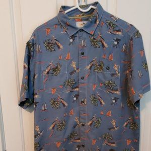 Men's Tommy Bahama Short Sleeve Shirt -Large